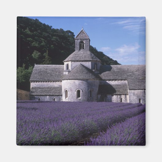 Senanque Abbey, Gordes, Vaucluse, Provence, 2 マグネット (正面)