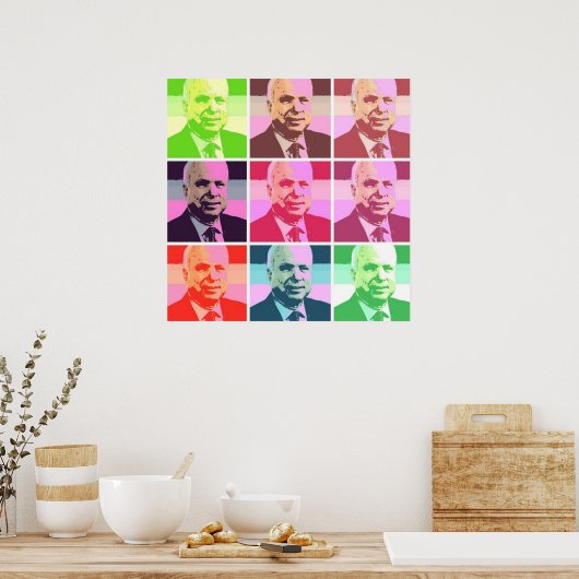 Senator John McCain ポスター (キッチン)