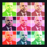 Senator John McCain ポスター<br><div class="desc">John McCain pop art</div>