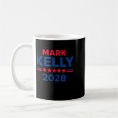 Senator Mark Kelly For President 2028 Campaign  コーヒーマグカップ (左)