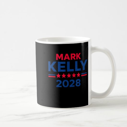 Senator Mark Kelly For President 2028 Campaign  コーヒーマグカップ (右)