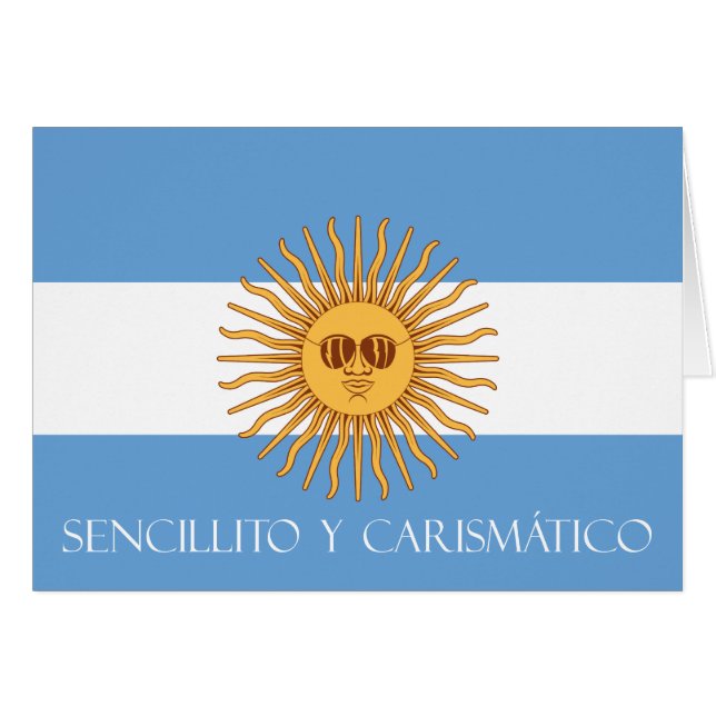 ¡ Sencillito y Carismático! (正面横)