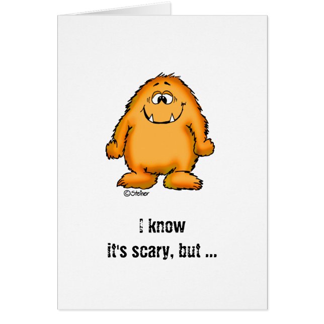 Send2smilesによるかわいくお洒落なオレンジモンスター (正面)