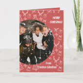 Send a cheerful holiday message with this Whimsica カード (正面)