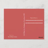 Send a cheerful holiday message with this Whimsica ポストカード (裏面)