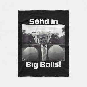 Send In Big,トランプ大統領とドージ フリースブランケット