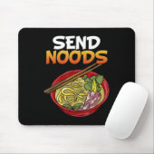 Send Noods Kakashi Bowl Ramen Japan Ahegao Anime J マウスパッド (マウス)