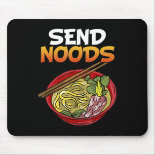 Send Noods Kakashi Bowl Ramen Japan Ahegao Anime J マウスパッド