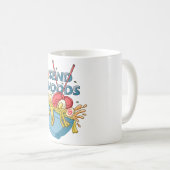 Send Noods Ramen Noodles  コーヒーマグカップ (正面右)