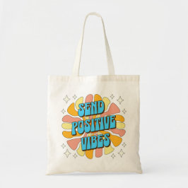 Send Positive Vibes トートバッグ