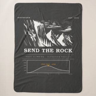Send The Rock Klettern Höhenprofil シェルパブランケット