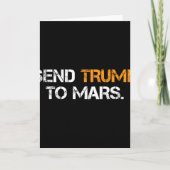 Send Trump To Mars  カード (正面)