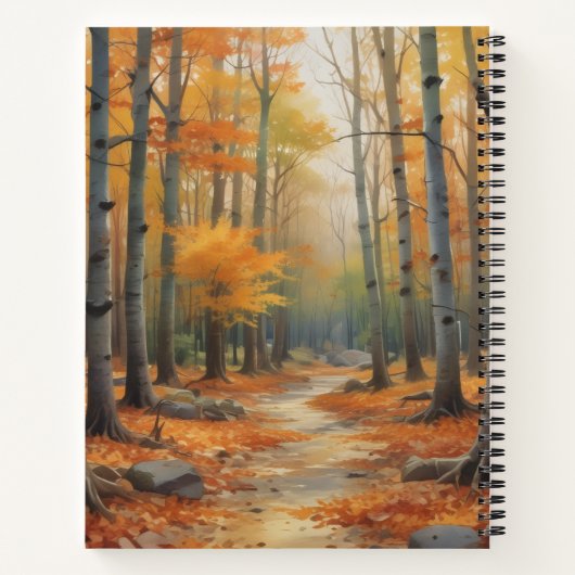 Sendero de Otoño ノートブック (裏面)