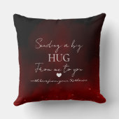 Sending a Big Hug Personalized Love Message  クッション (裏面)