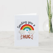 Sending a Hug GET WELL SOON カード (正面)