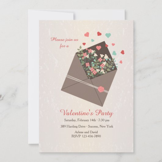 Sending Love招待状 招待状 (正面)