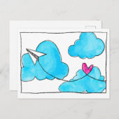 Sending Love ポストカード (正面/裏面)