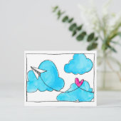 Sending Love ポストカード (スタンド正面)