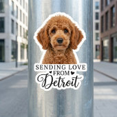 Sending Love From Detroit  シール