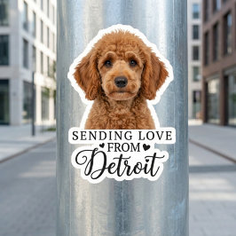 Sending Love From Detroit  シール