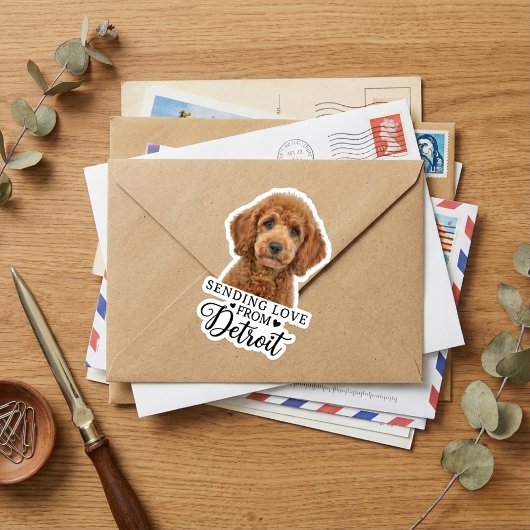 Sending Love From Detroit  シール