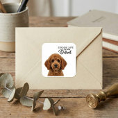 Sending Love From Detroit  スクエアシール