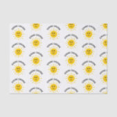 Sending Sunshineティッシュペーパー 薄葉紙 (正面)