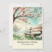 Sending Warm Wishes  シーズンカード (正面)