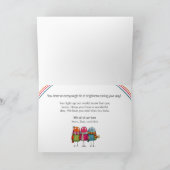 Sending You a Flock of Good Vibes, Neon Birds カード (内部)