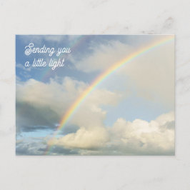 Sending You a Little Light Rainbow Thinking of You ポストカード