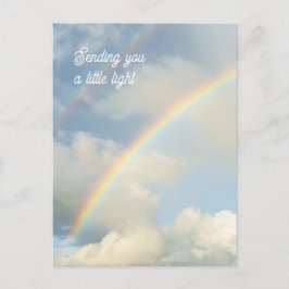 Sending You a Little Light Rainbow Thinking of You ポストカード