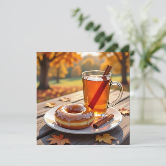 Sending You Autumn Blessings カード (スタンド正面)