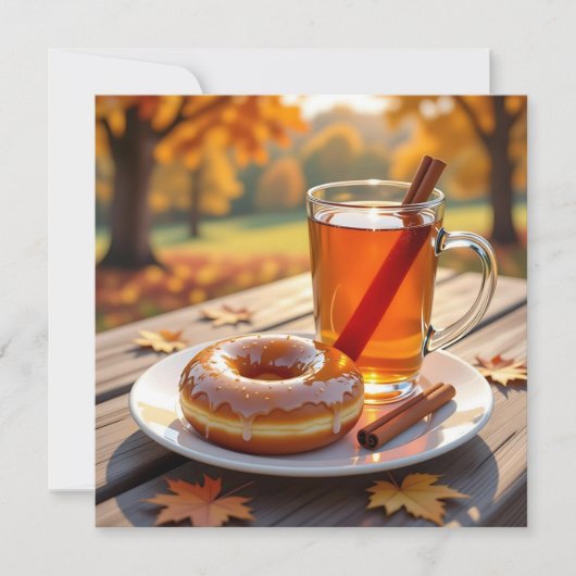 Sending You Autumn Blessings カード (正面)