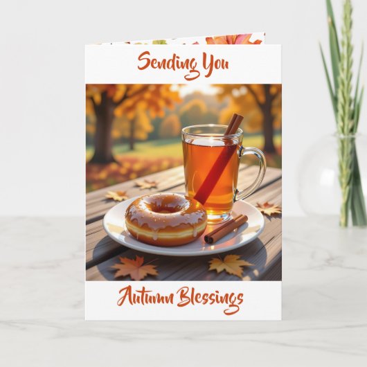 Sending You Autumn Blessings カード (正面)