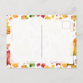 Sending You Autumn Blessings ポストカード (裏面)