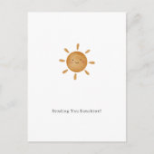 Sending You Sunshine Card Briefkaart 案内ポストカード (正面)