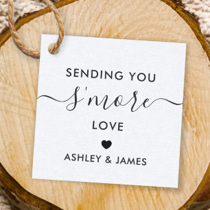 Sending You's More Loveラベル、結婚のラベル、Kraft フェイバータグ