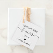 Sending You's More Loveラベル、結婚のラベル、Kraft フェイバータグ (インサイチュ)