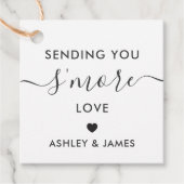 Sending You's More Loveラベル、結婚のラベル、Kraft フェイバータグ (正面)