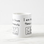 Senecaの定期的なテーブル名mag コーヒーマグカップ (中央)