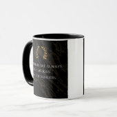 Senecaの洞察：危険と比較した恐実在れ マグカップ (正面左)