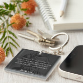 Senecaの部門：doersと批評家 キーホルダー (正面右)