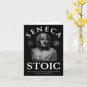 Seneca引用文「インイマジネーション」ストイシズム カード (黄色い花)