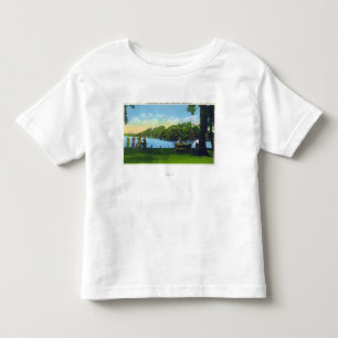 seneca湖公園場面 トドラーTシャツ