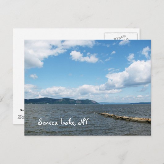 seneca湖2 ポストカード (正面/裏面)