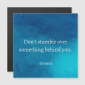 Seneca：前方に焦点を当て、過去につまずかない (正面/裏面)