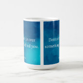 Seneca：前方に焦点を当て、過去につまずかない コーヒーマグカップ (中央)