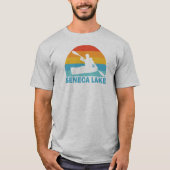 Seneca Lake New York Kayak Tシャツ (正面)