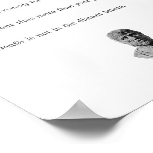 Seneca Poster - Stoic Philosophy Lessons ポスター (角)