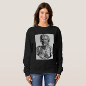 Seneca  Stoicism Roman Philosophy Ancient Rome His スウェットシャツ (正面フル)